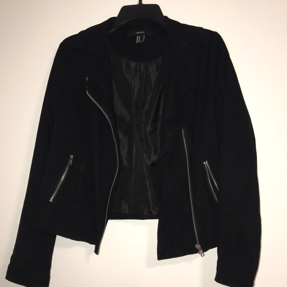 Suede black jacket✨